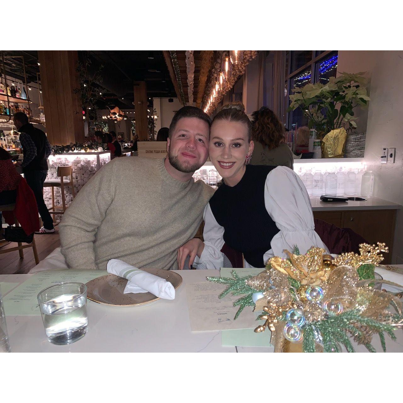 Christmas Eve Dinner.