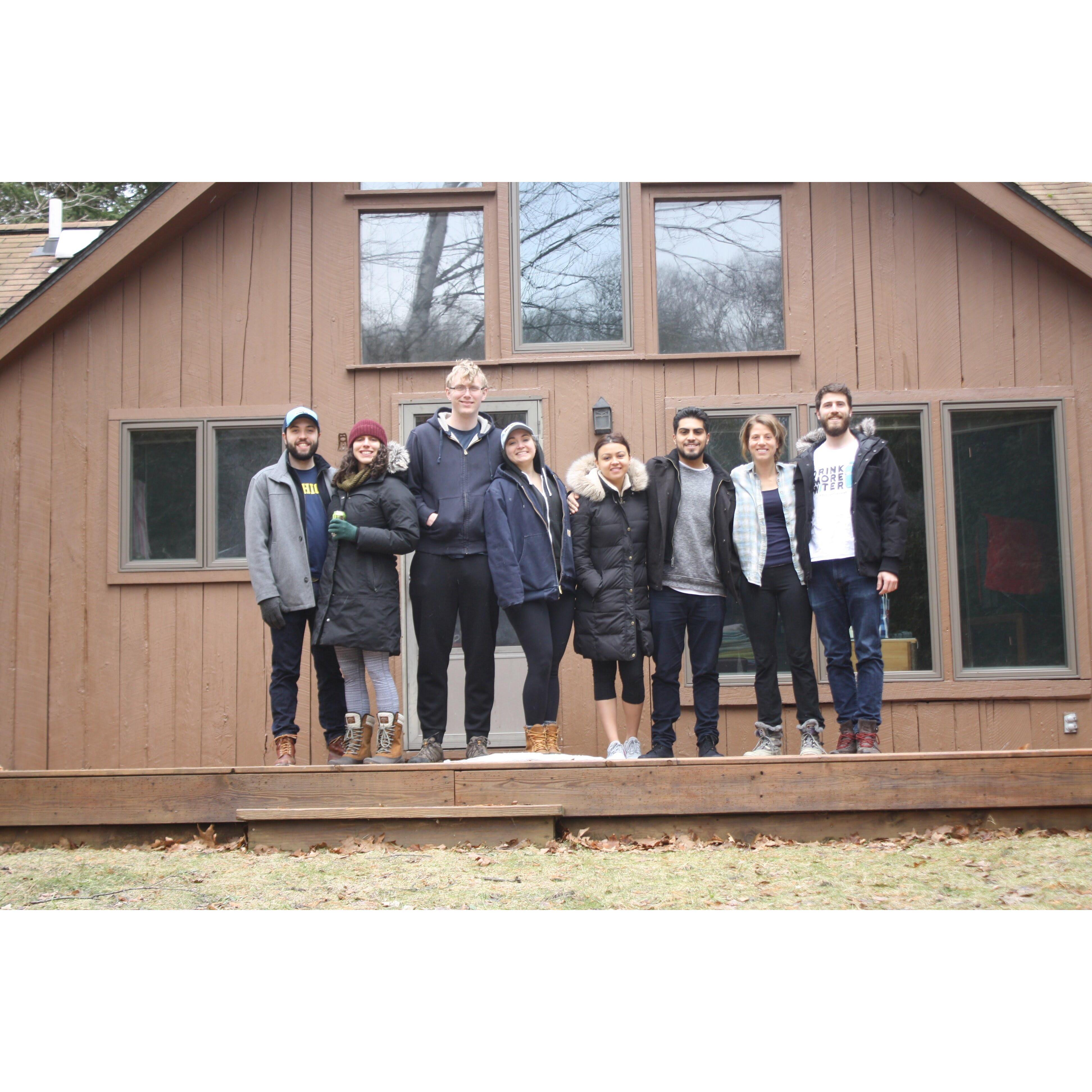 Spending a weekend with a few of our friends in northern Michigan