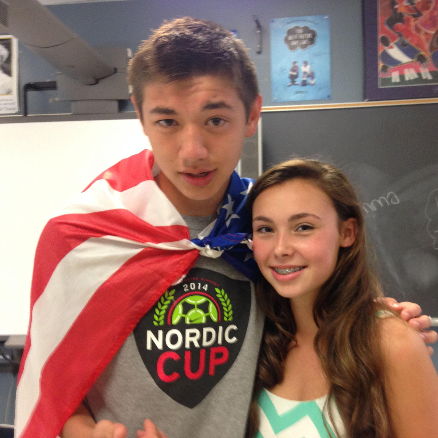 Freshman Year - High School English Class, 2014