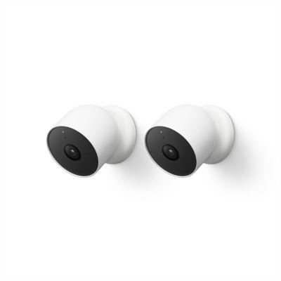 Google Nest Monitors - 2 Pack in Snow
