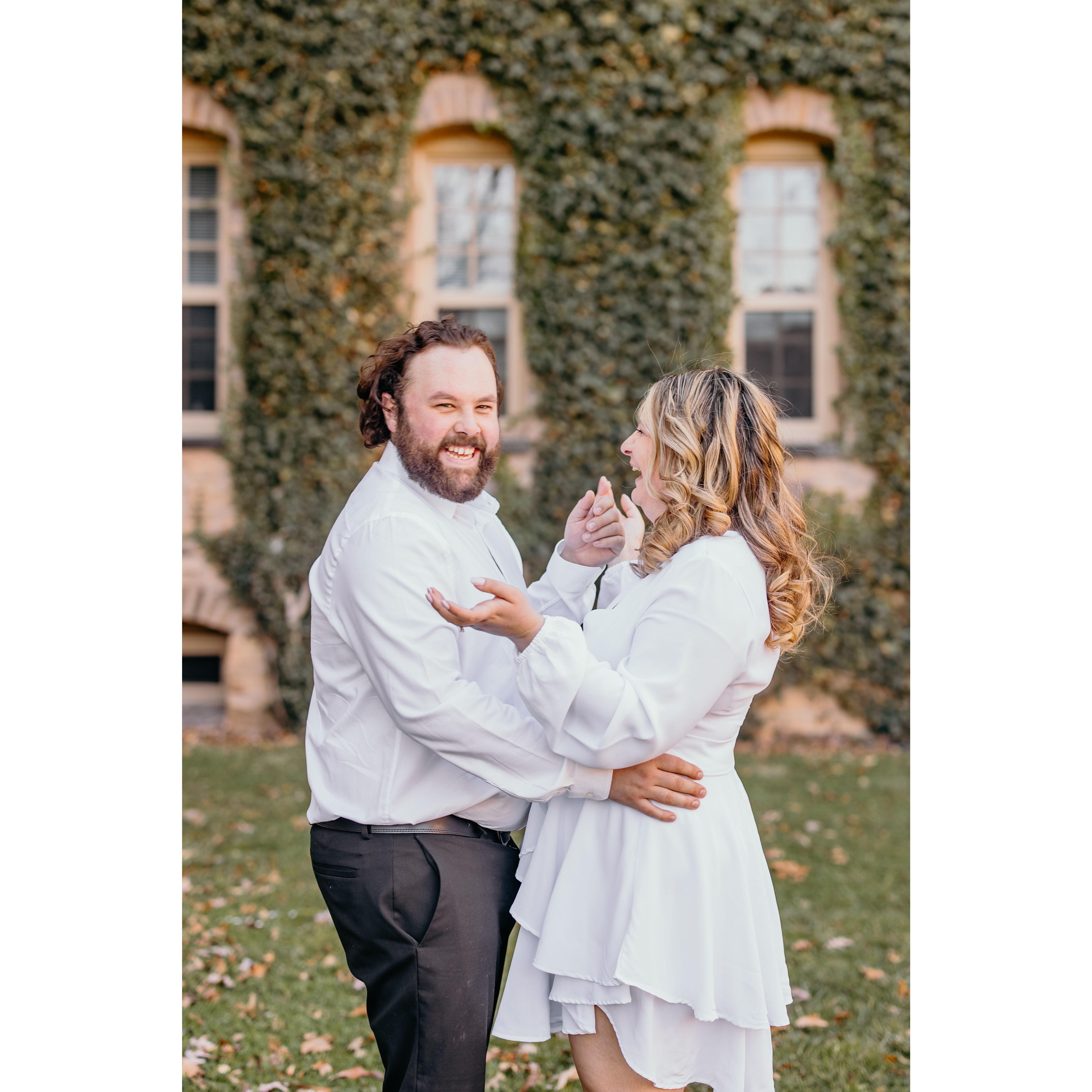 Always laughing together