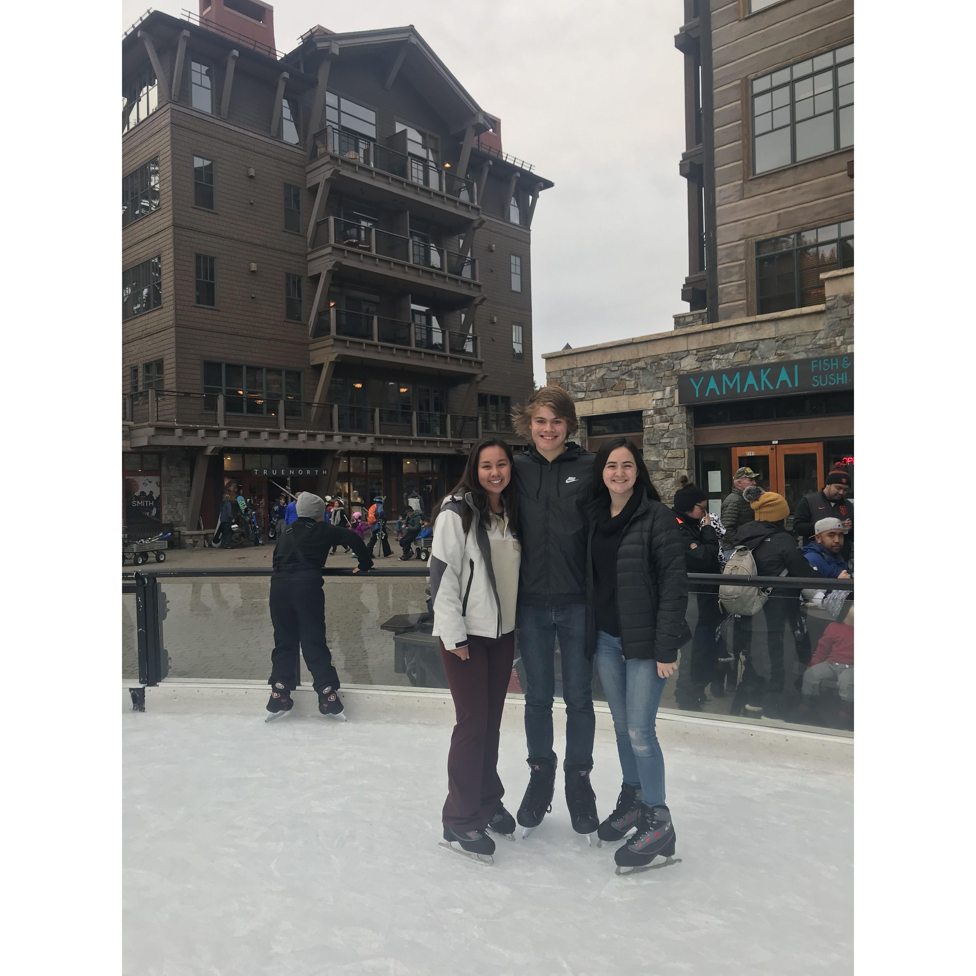Kaitlyn and Connor's first picture together ever in January 2018