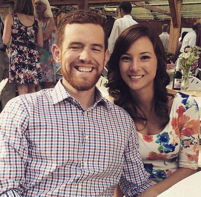 At Heidi and Isiah's wedding!
