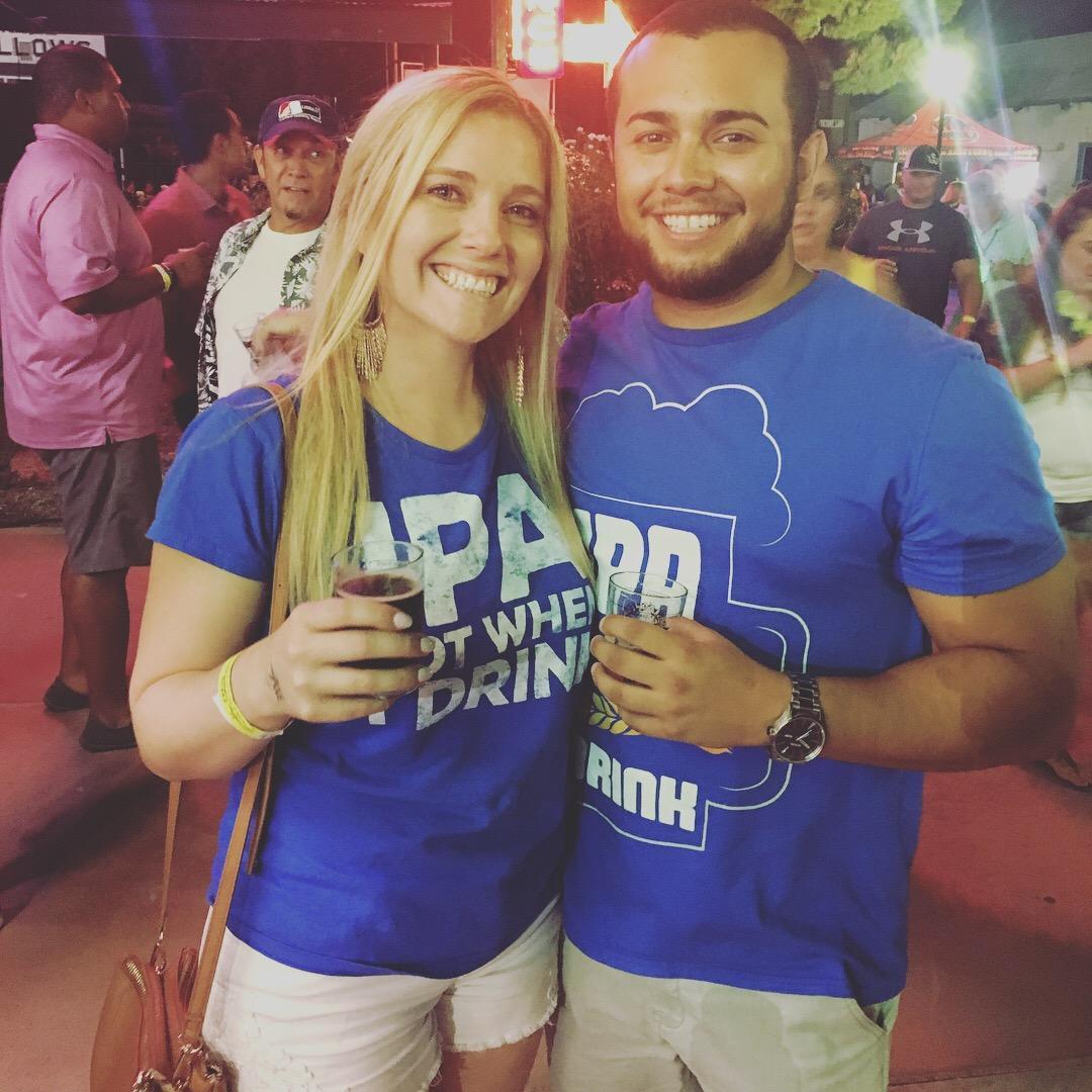 VillageFest 2017!This was one of the first Birthday presents that Gabe got from Carolyn the year they met.Fun fact: They both had a stomach bug & could barely eat/drink anything, but they still went!