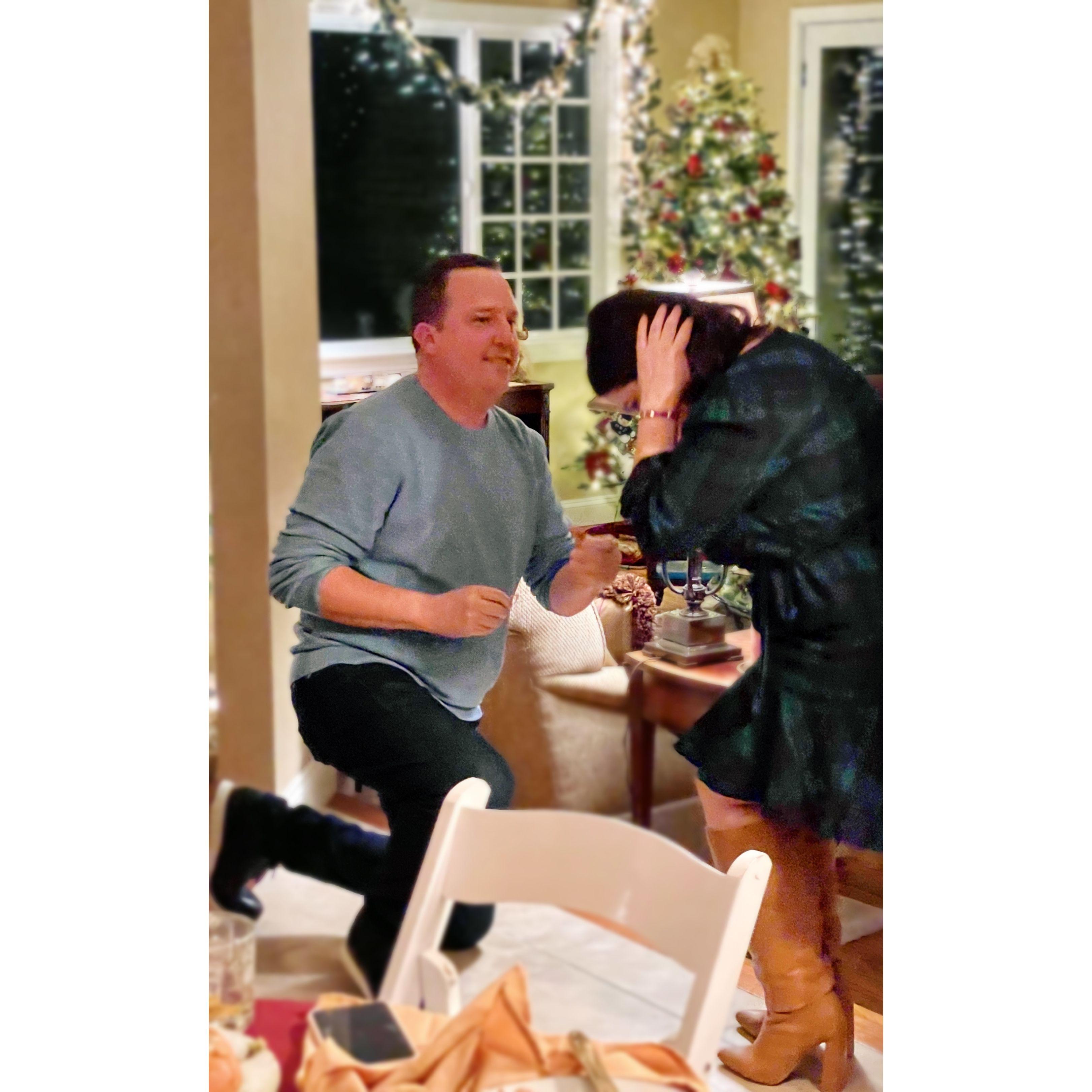The proposal! 