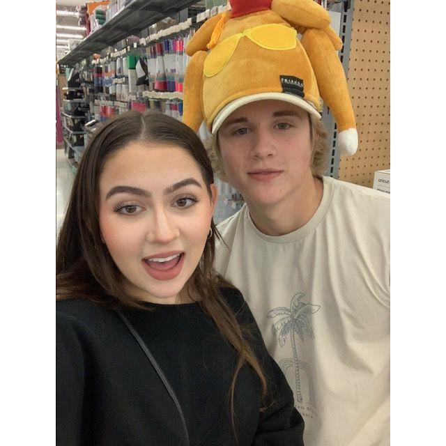 Being goofy in Walmart!