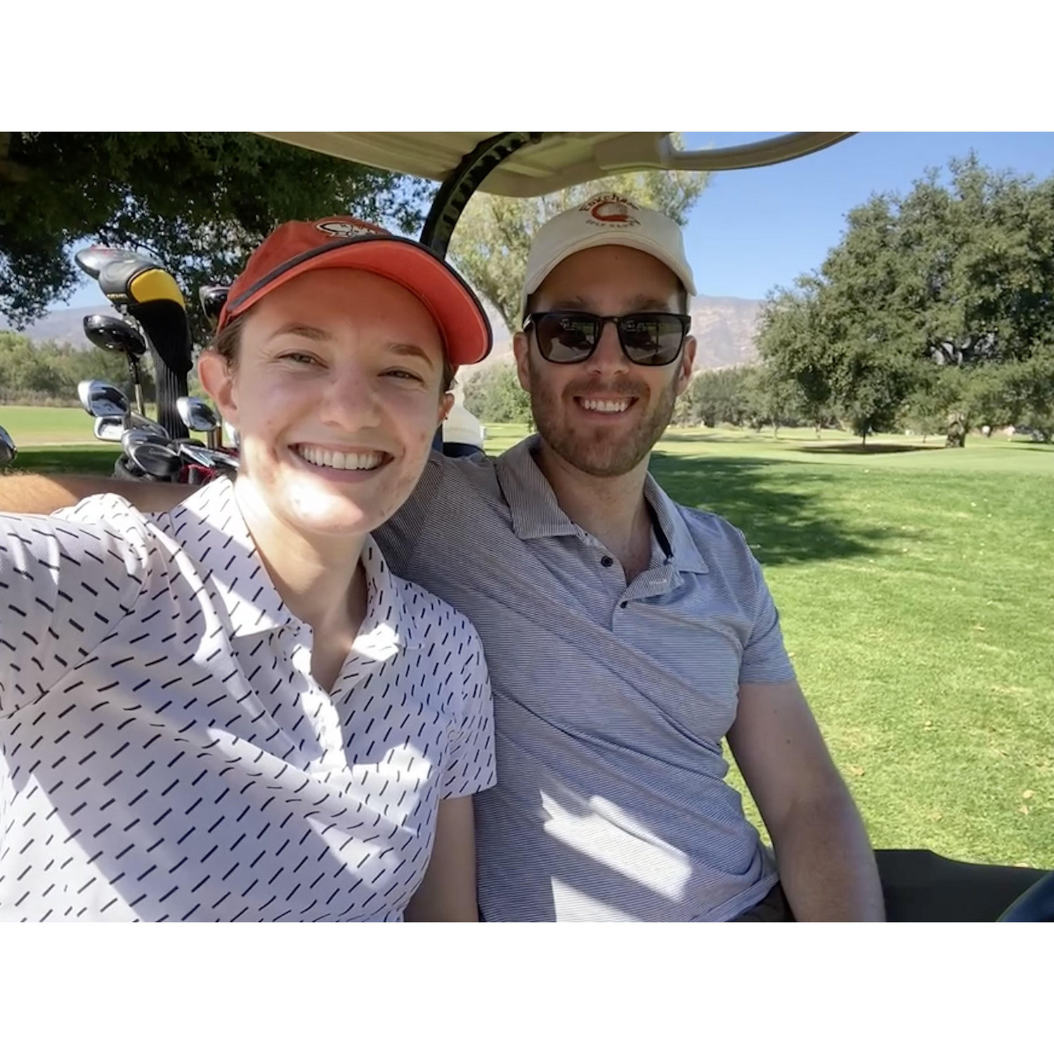 Golfing in Ojai, CA for Andrew's 33rd birthday⛳️