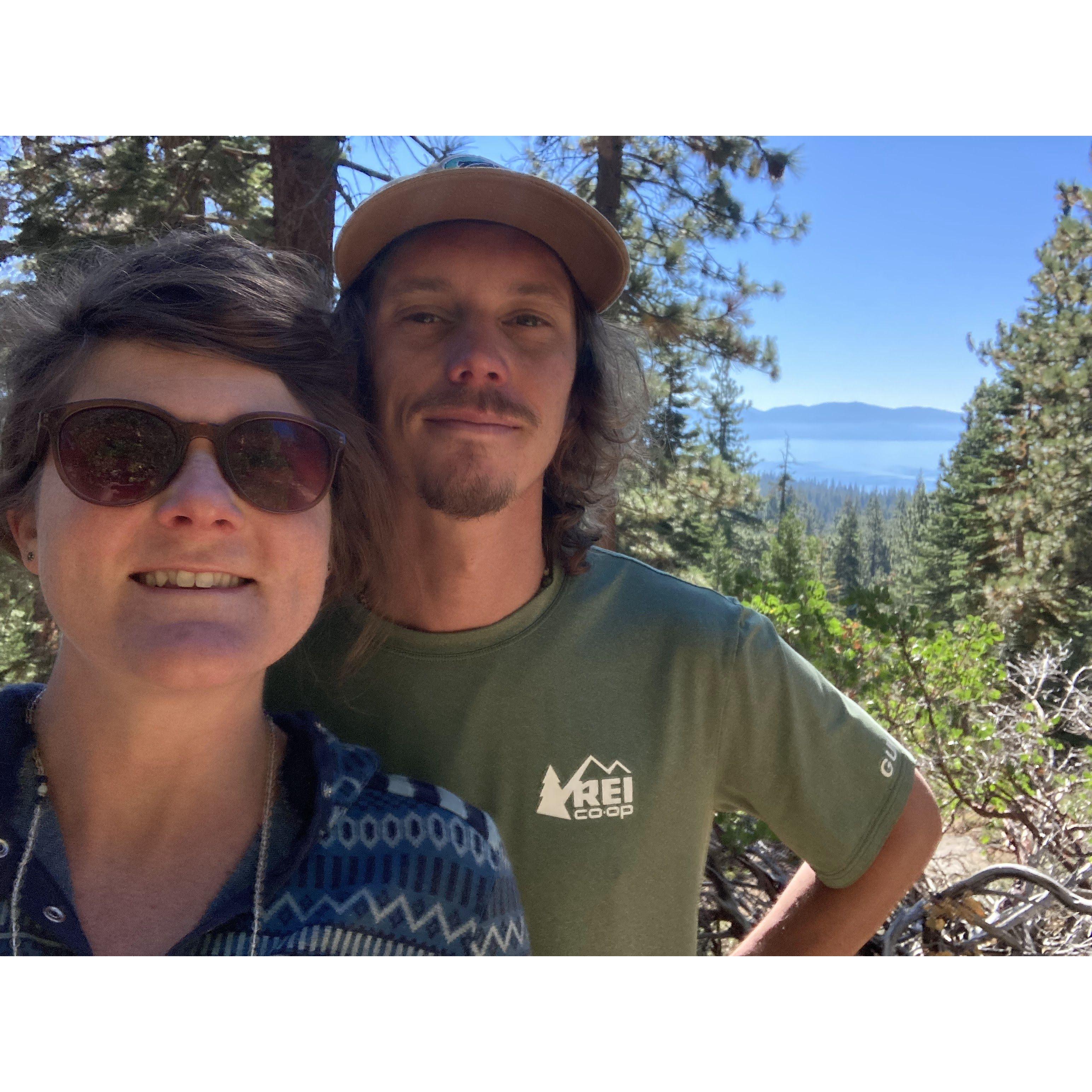Where we walked everyday when we lived in Tahoe '22