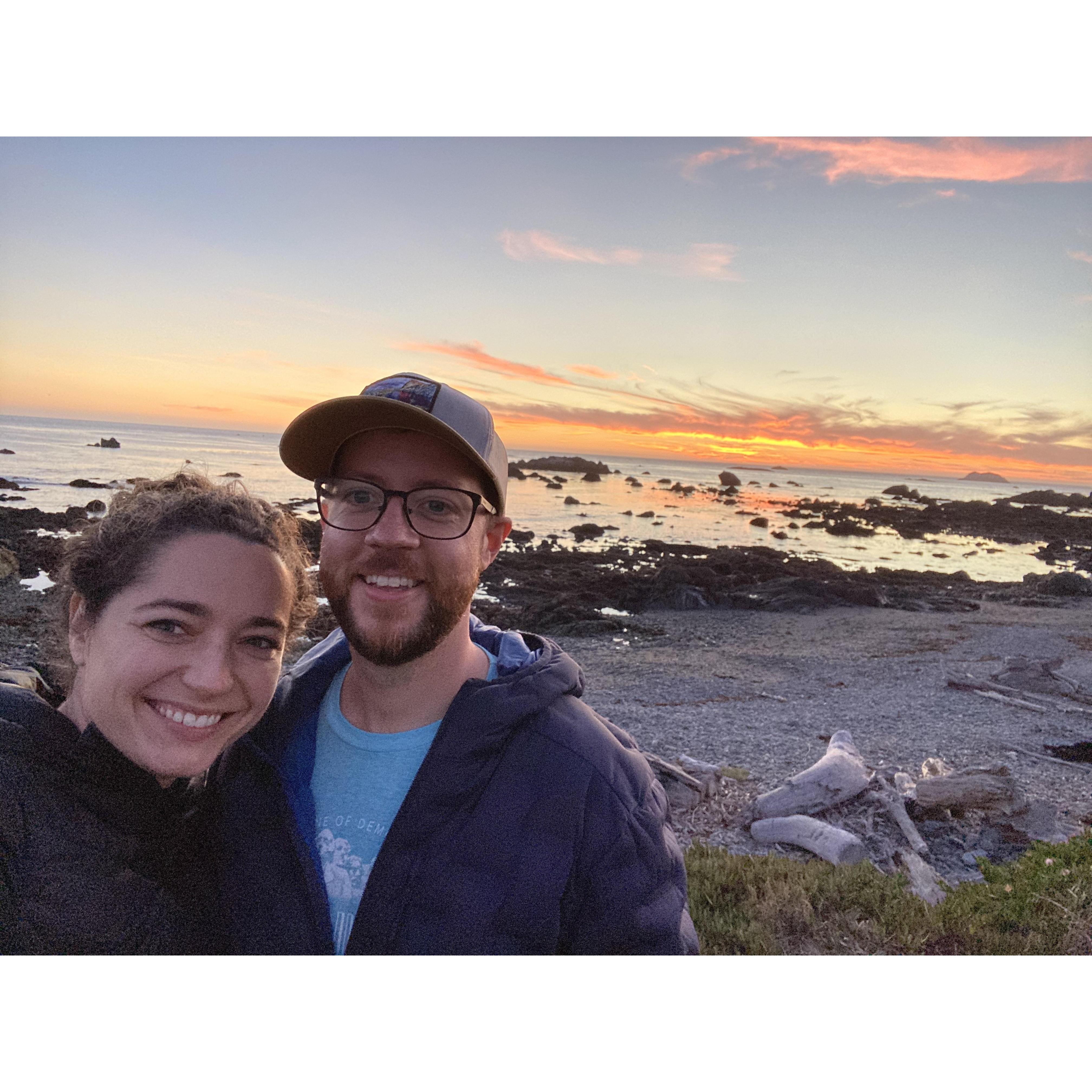 Crescent City sunset