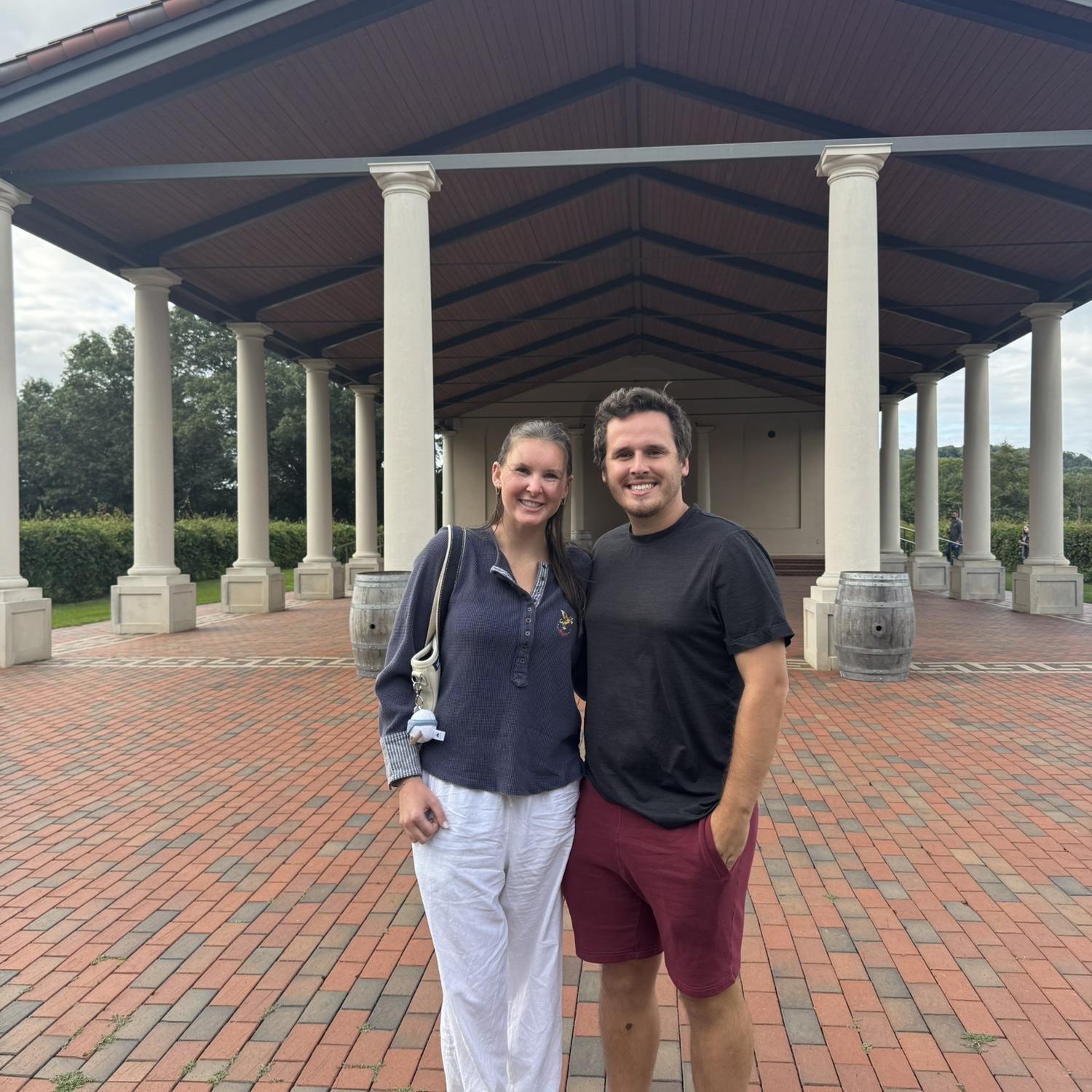 Visiting our Wedding Venue