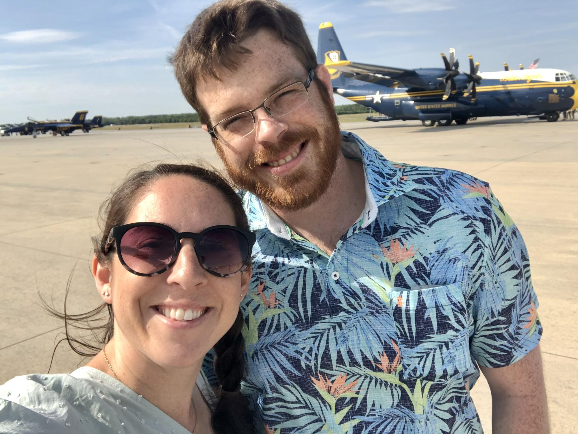 Experiencing the Blue Angels was pretty cool.