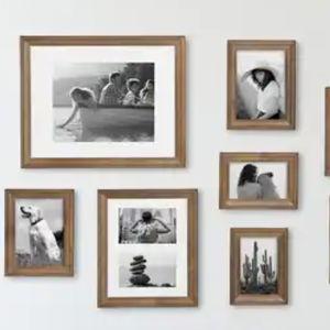 Kate and Laurel Bordeaux 10-piece Wood Gallery Wall Picture Frame Set