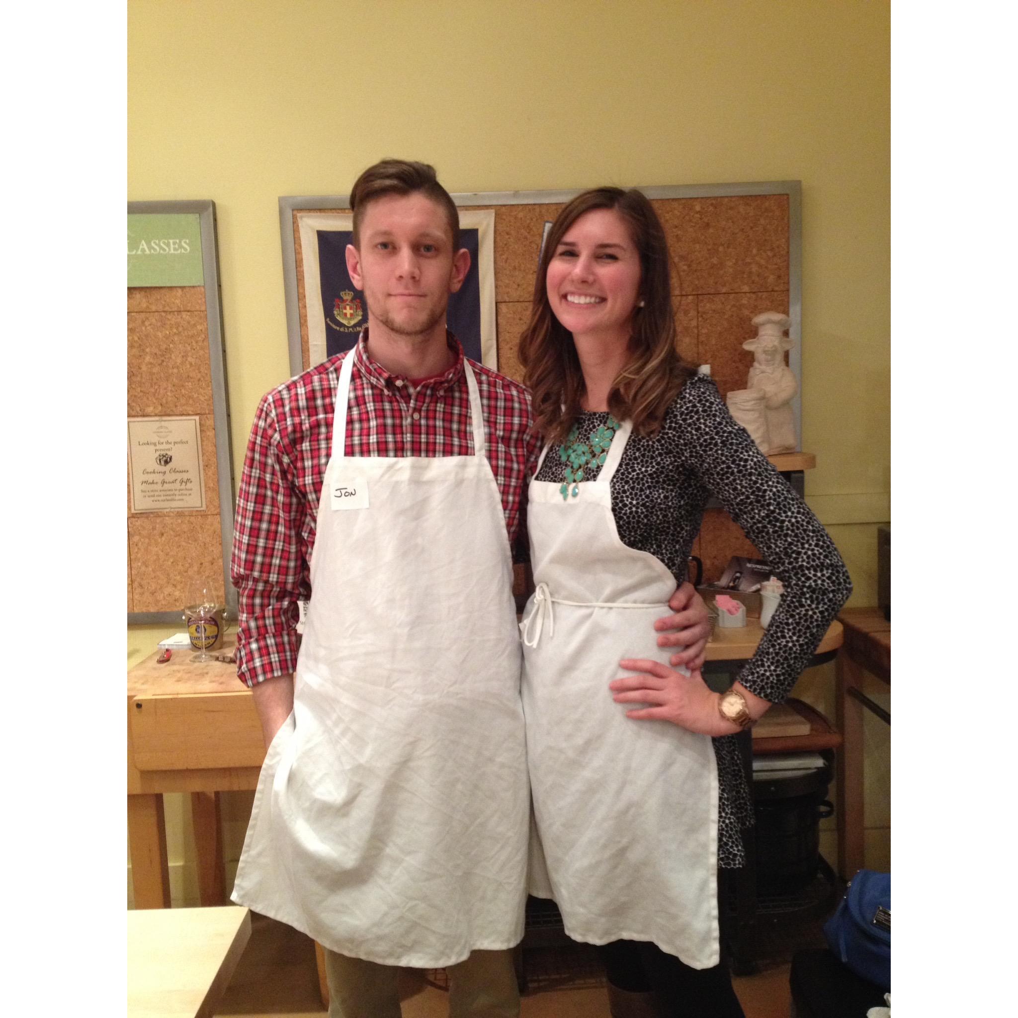 Couples Cooking Class at Sur La Table!