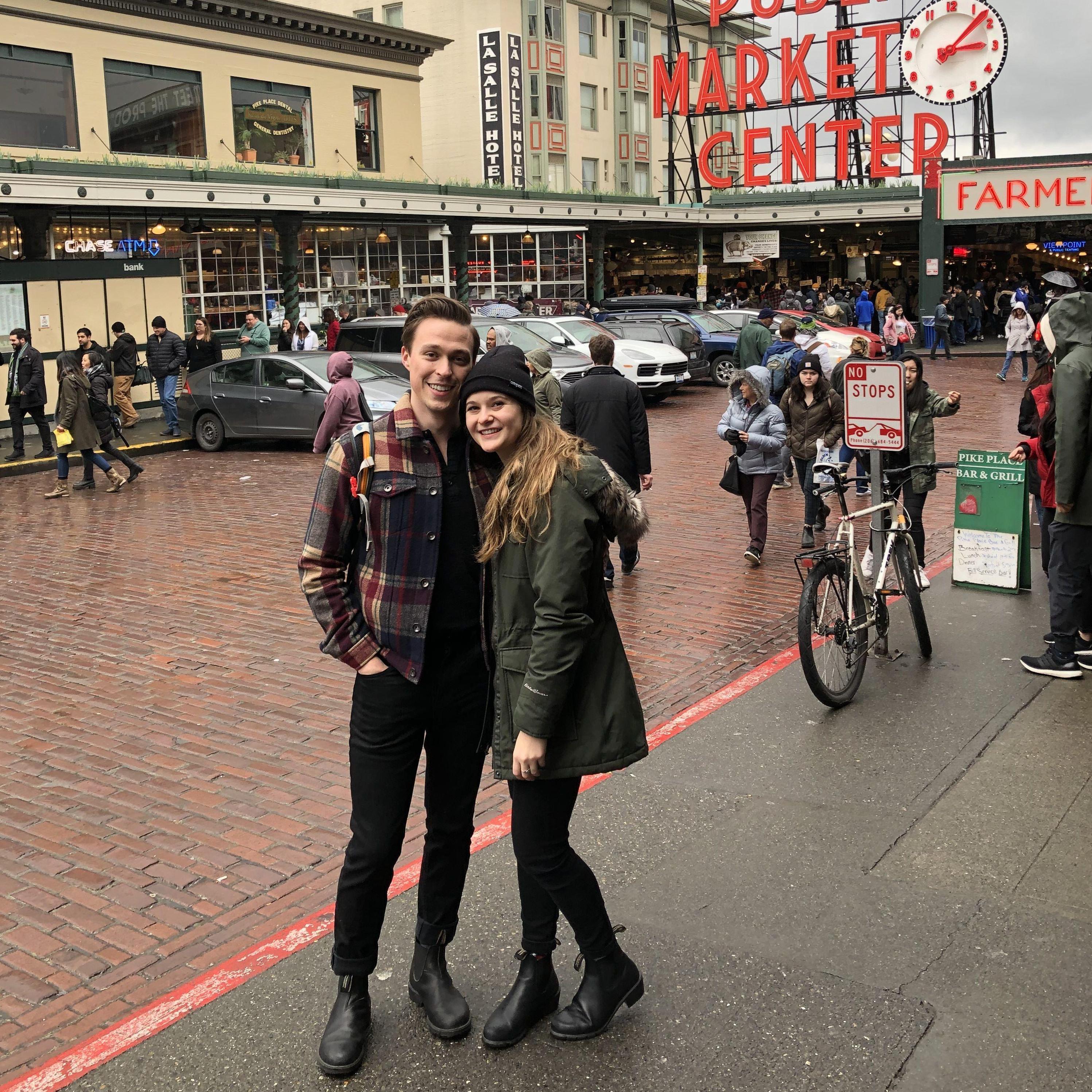 The weekend we "officially" started dating in February 2019.