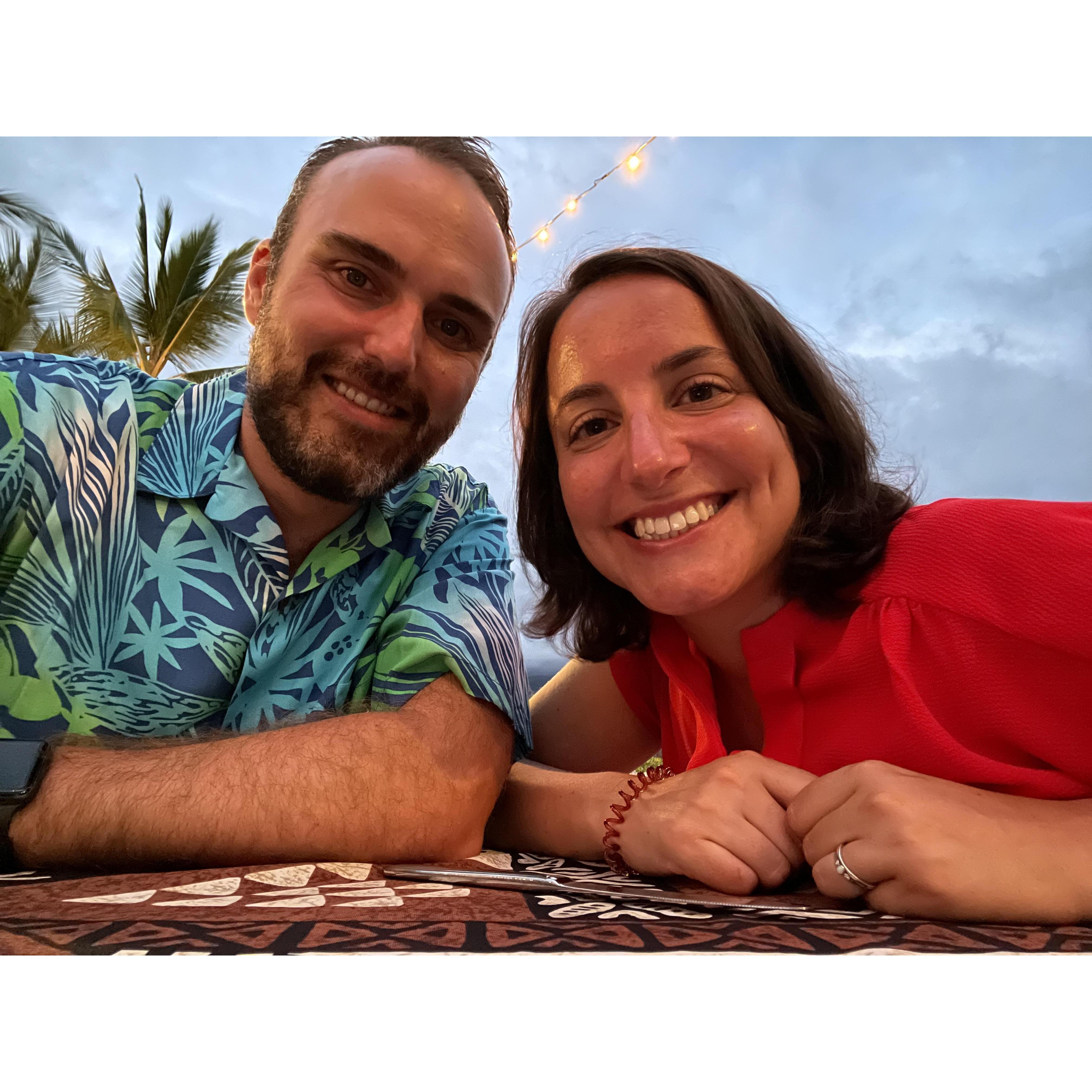 Our honeymoon on the Big Island, Hawaii!