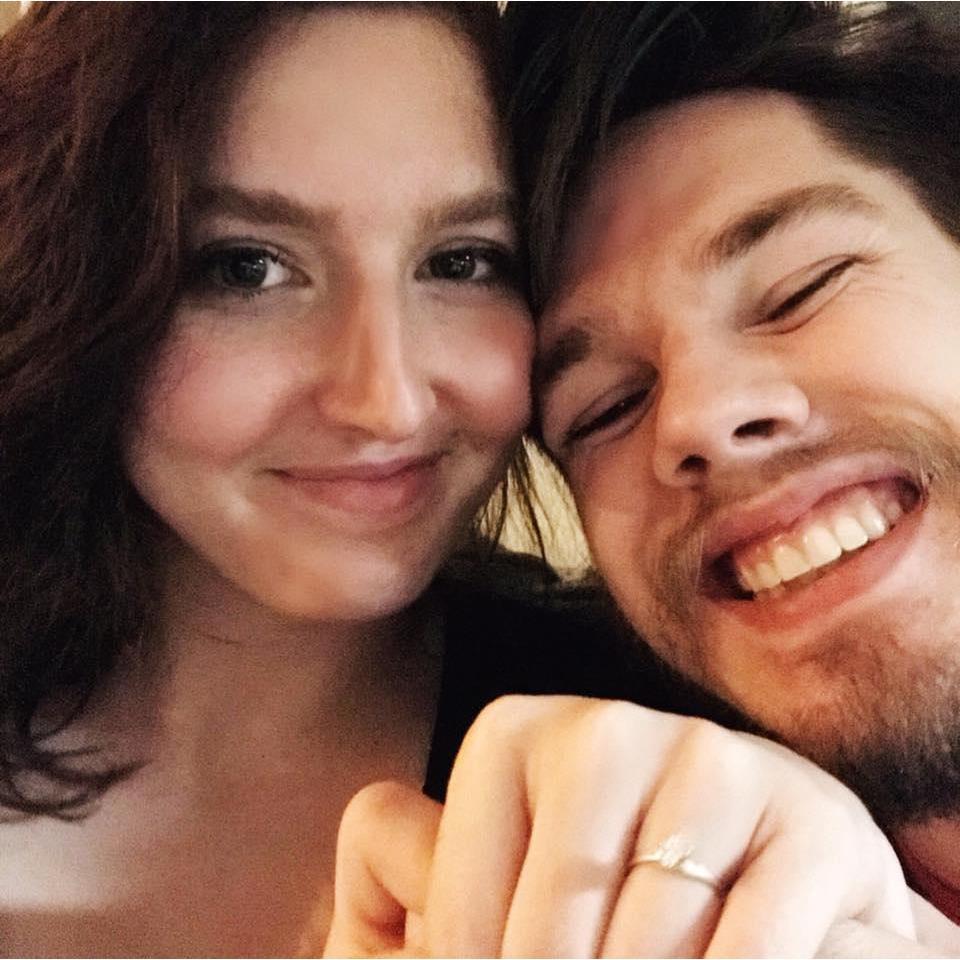 The night we got engaged!