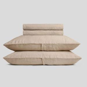 Linen Sheet Set (Toast) - Queen / Back Envelope
