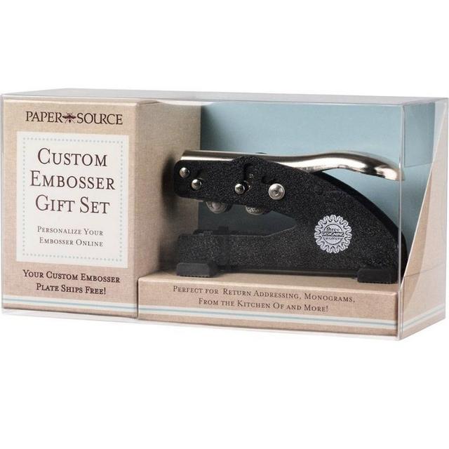 Custom Embosser Gift Set