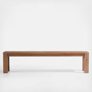 Terra Large Oak Dining Bench