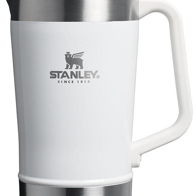 Stanley Stay-Chill Pitcher 64 oz | Cold Water, Beer, and Drink Pitcher with Lid | Large Capacity Durable Beverage Container with Handle | Insulated Stainless Steel | BPA-Free