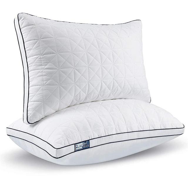 BedStory Bed Pillows for Sleeping - King Size Set of 2, Hotel Quality Soft & Comfortable Improve Sleep Quality, Luxury Pillows for Side, Stomach or Back Sleepers (19" x 34")