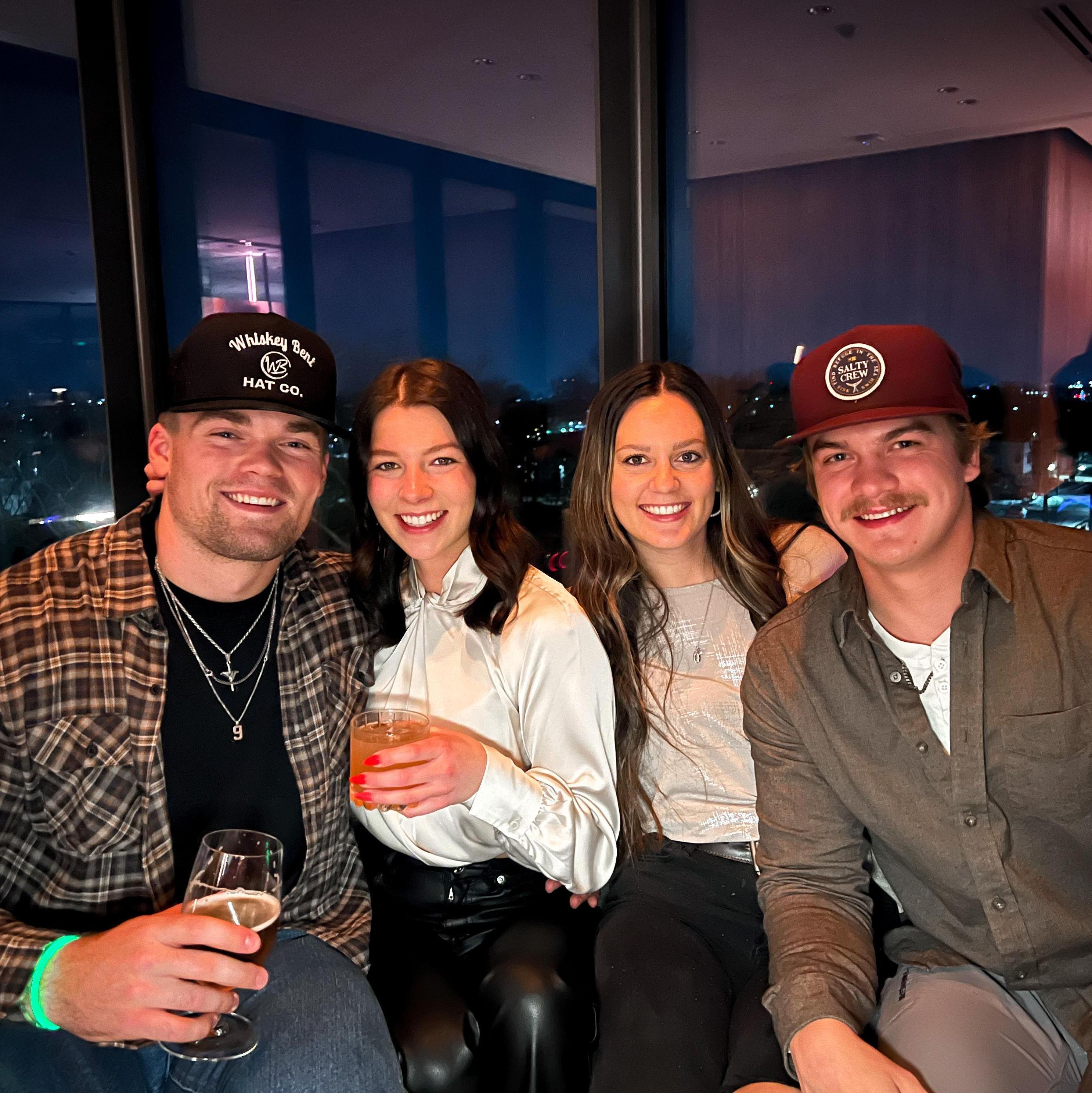 Our first New Year's Eve in Bentonville!
