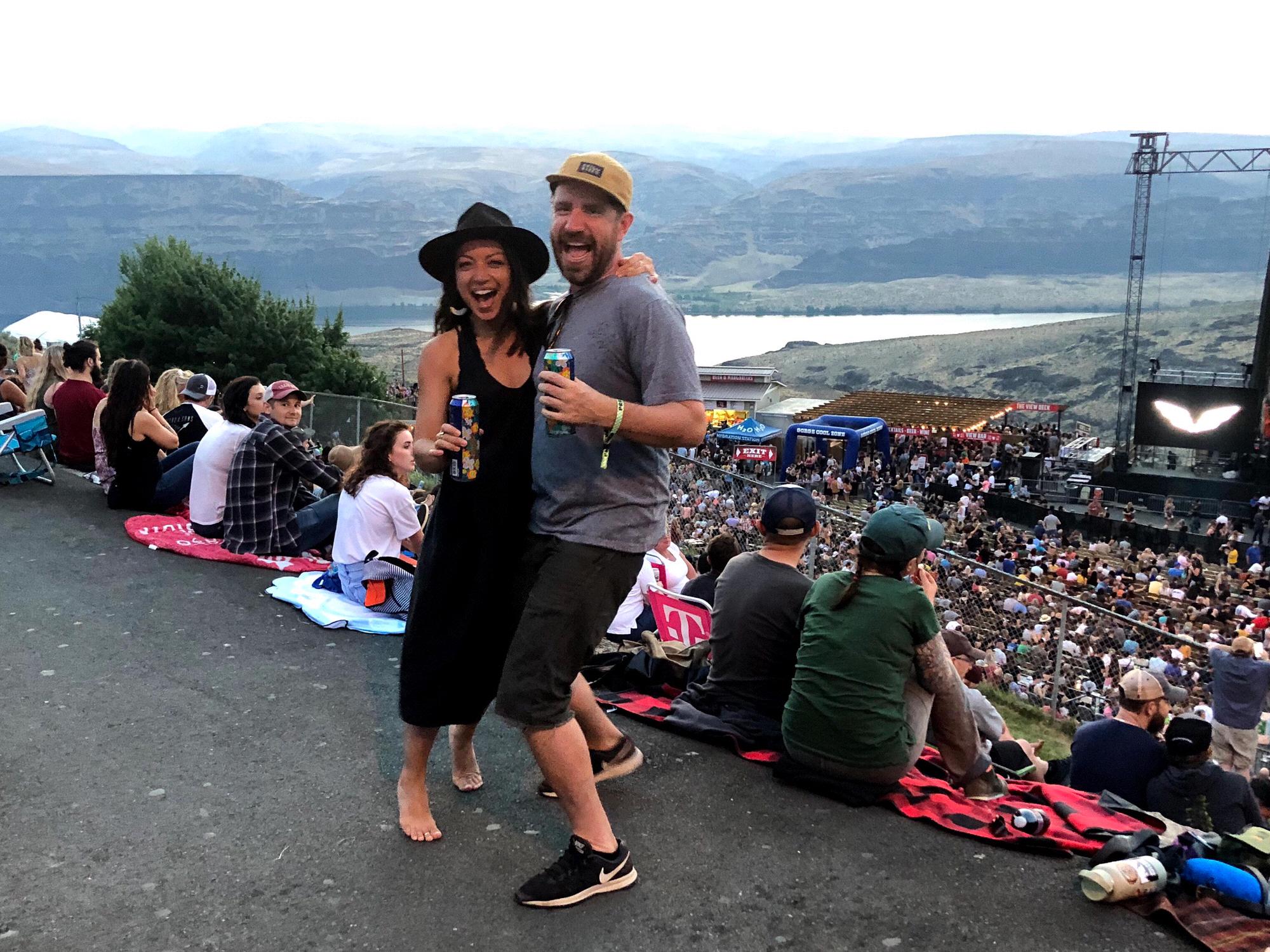 Concert at The Gorge