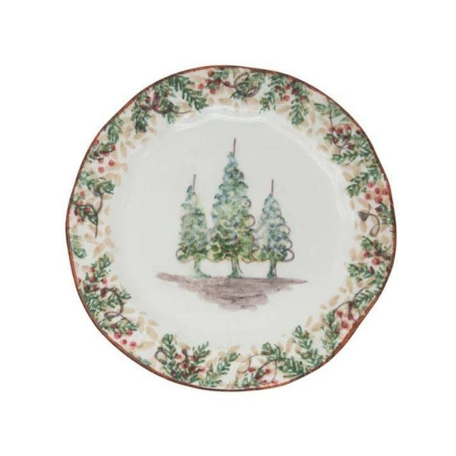 Arte Italica Natale Salad/Dessert Plate - Colleen’s China