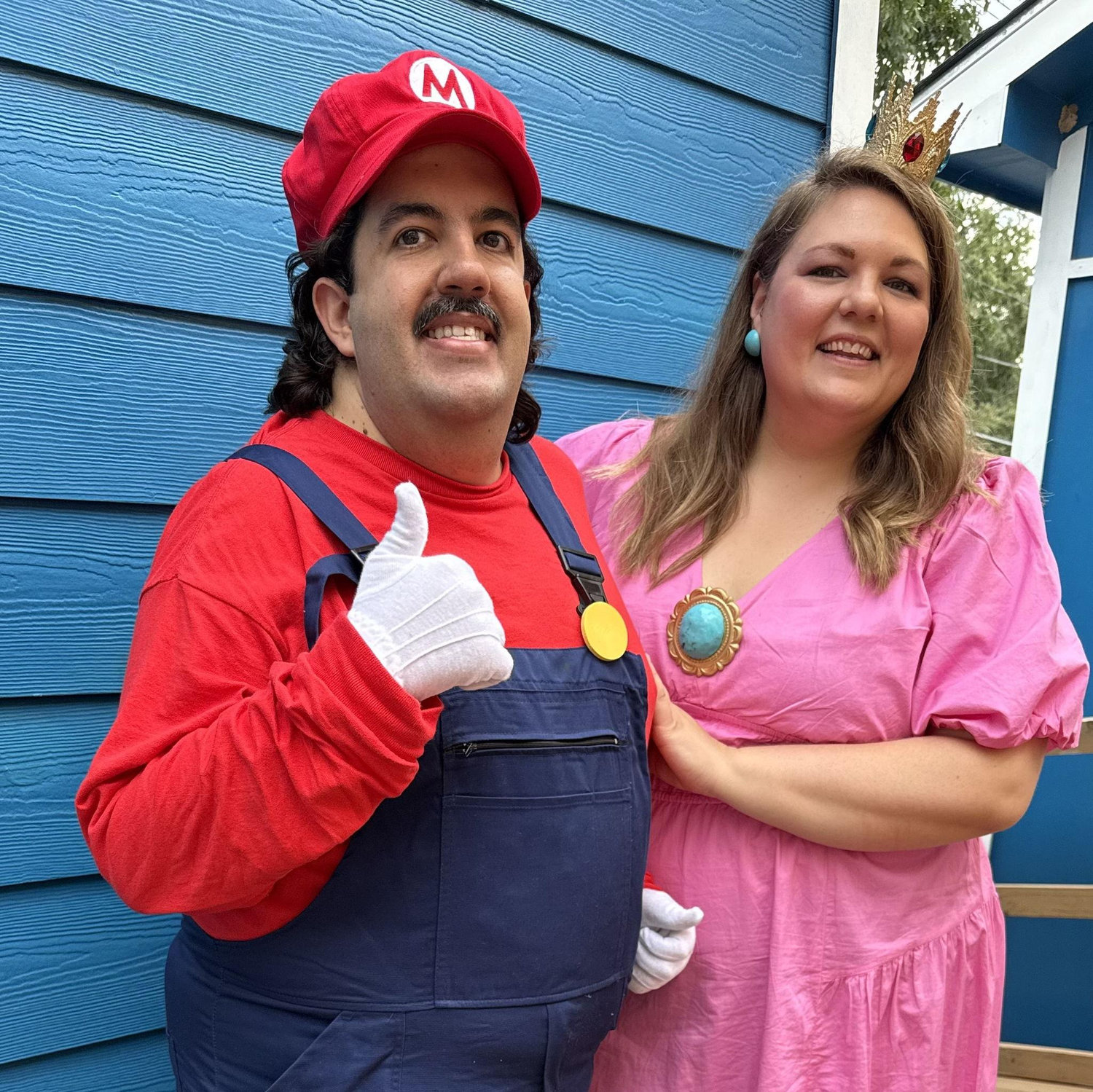 A princess and her plumber.