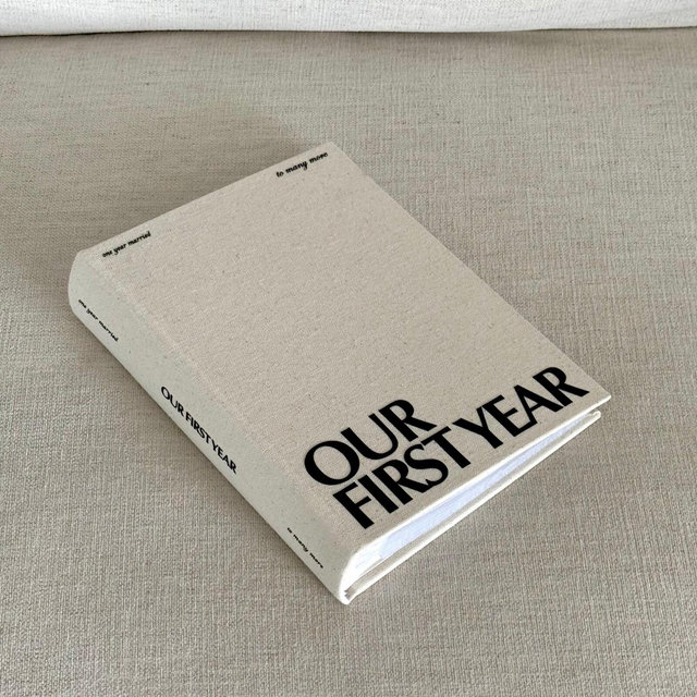 Our First Year Photo Album