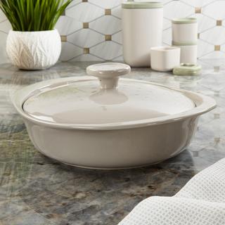 Leo Balance 2.4 qt. Stone Casserole with Lid
