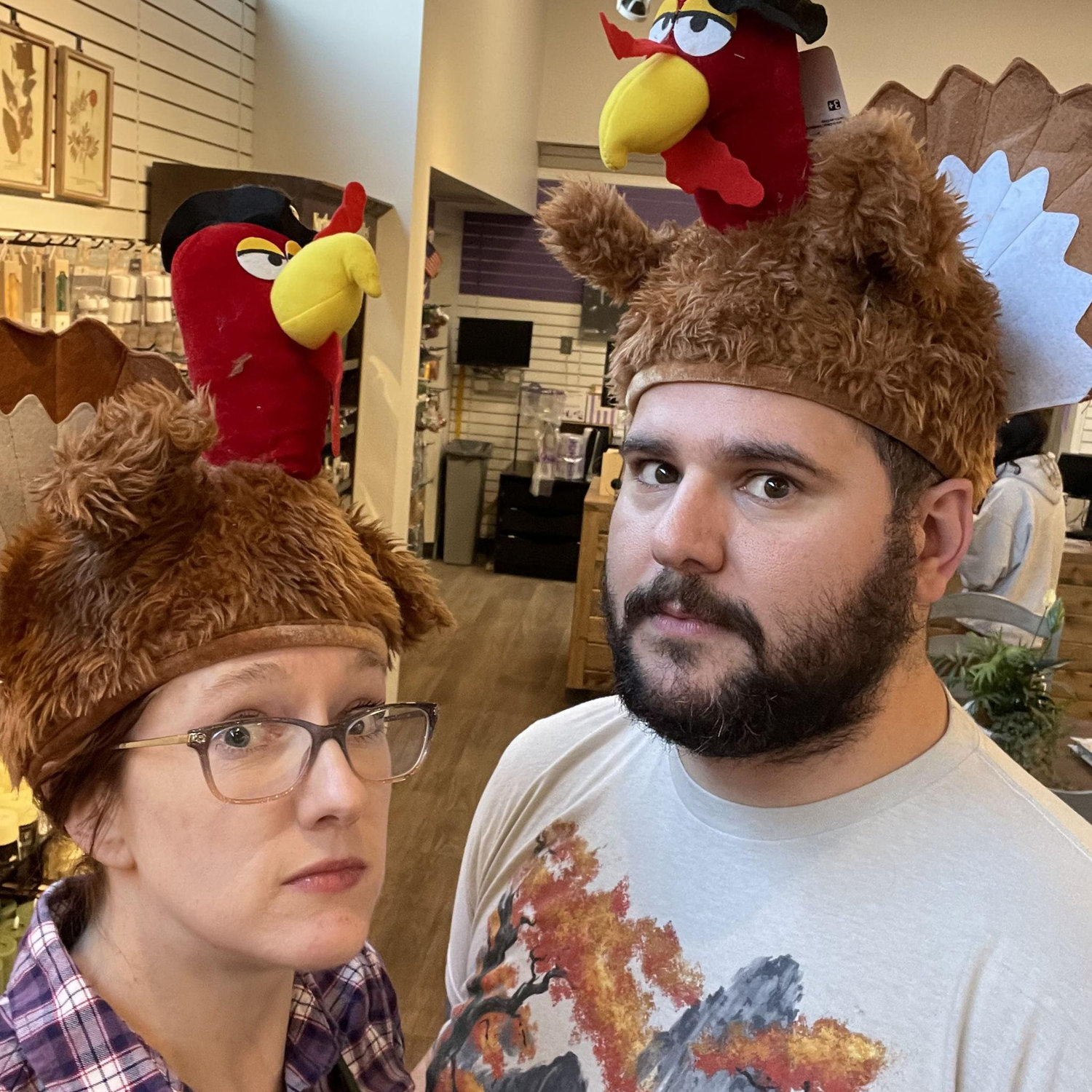 We're very good at finding ridiculous hats!