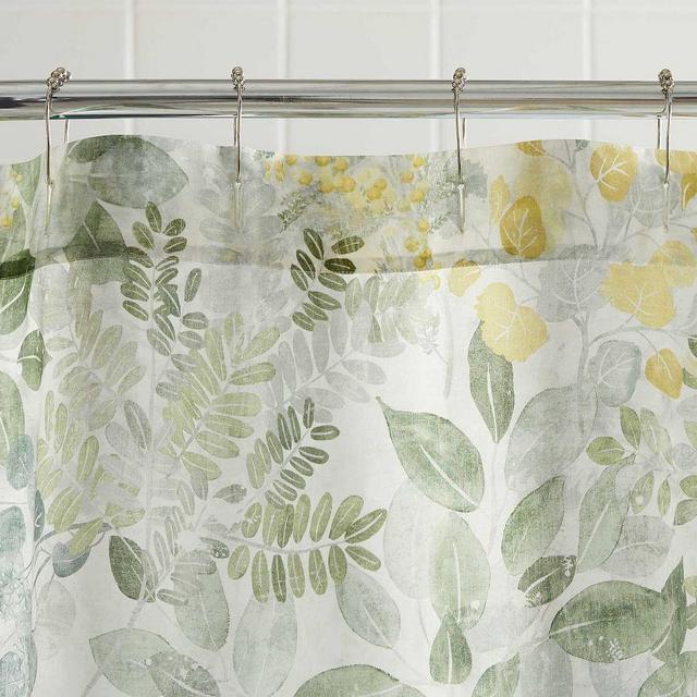 Botanical Garden Organic Shower Curtain, 72"