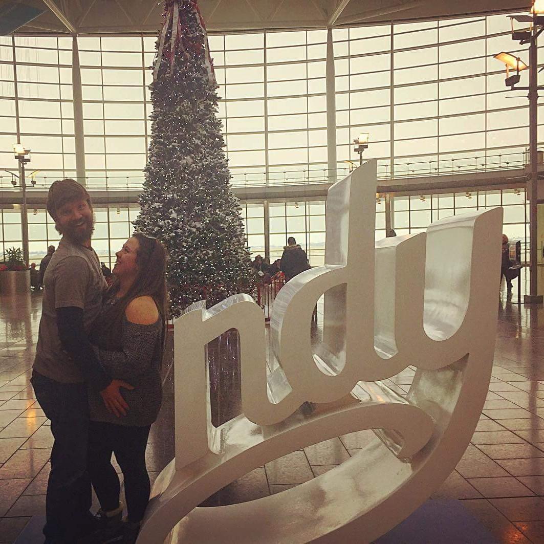 Visiting Zach's Family in Indiana January 2018