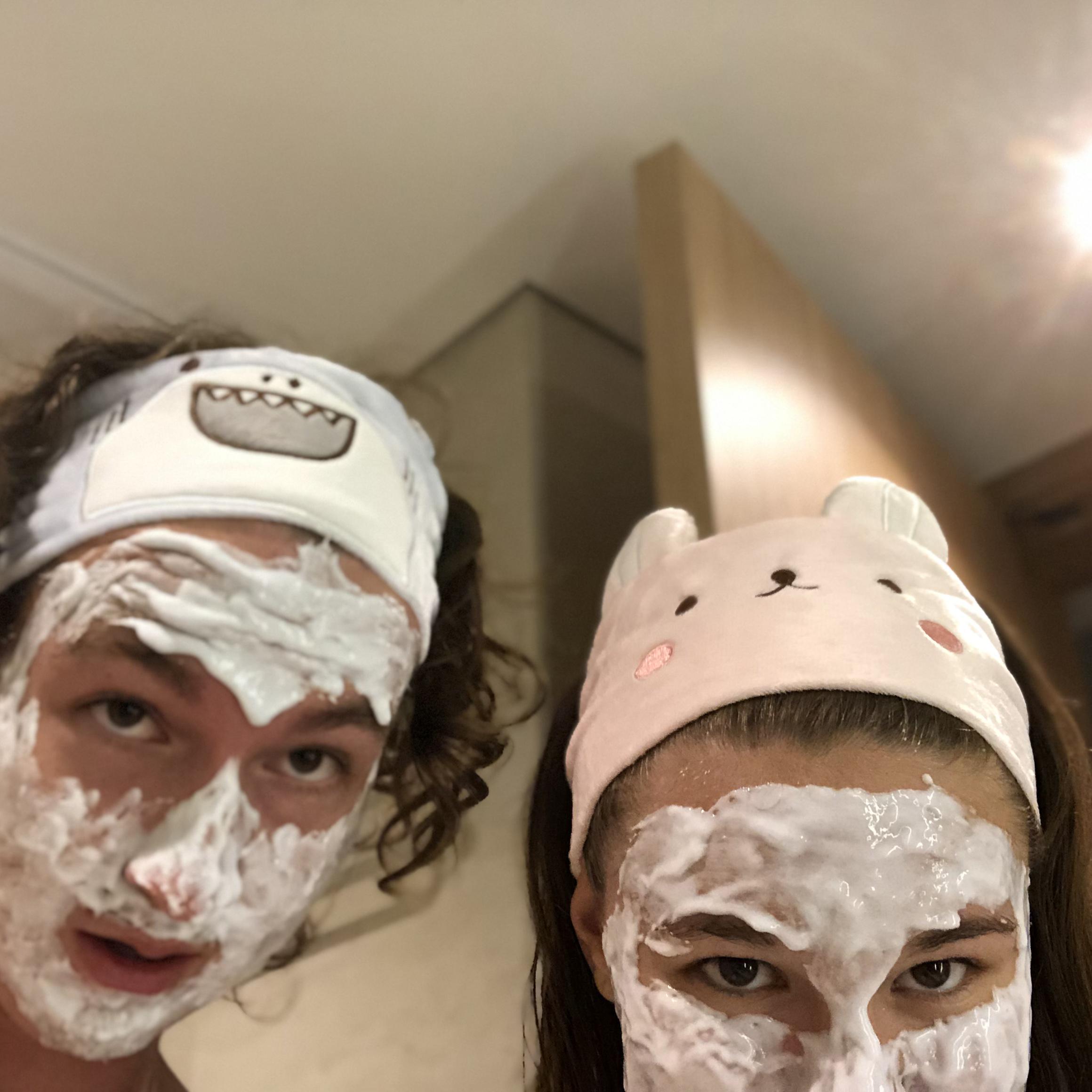 Beauty face masks in Seoul, South Korea