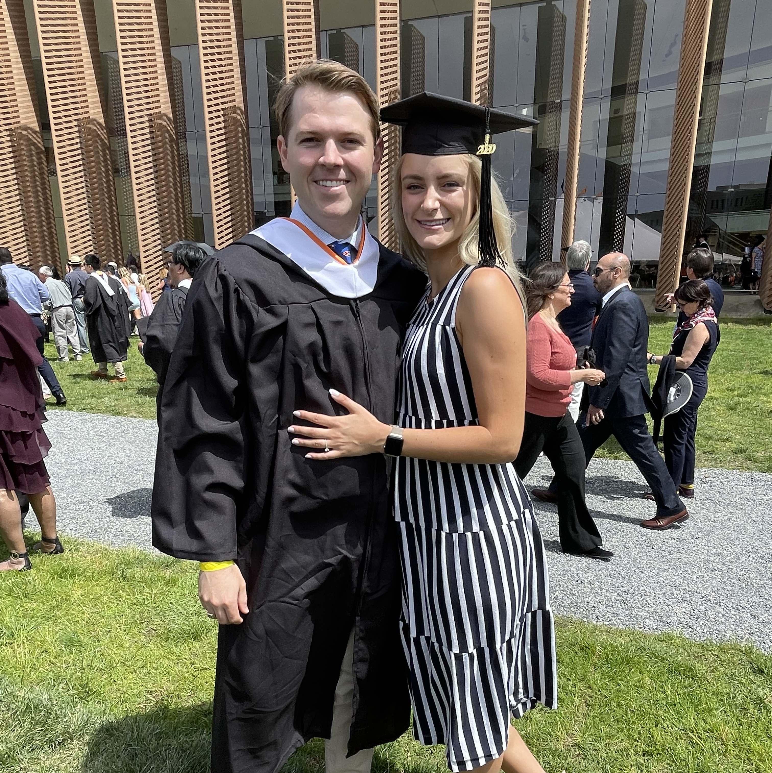 He finally graduated from Princeton!! 