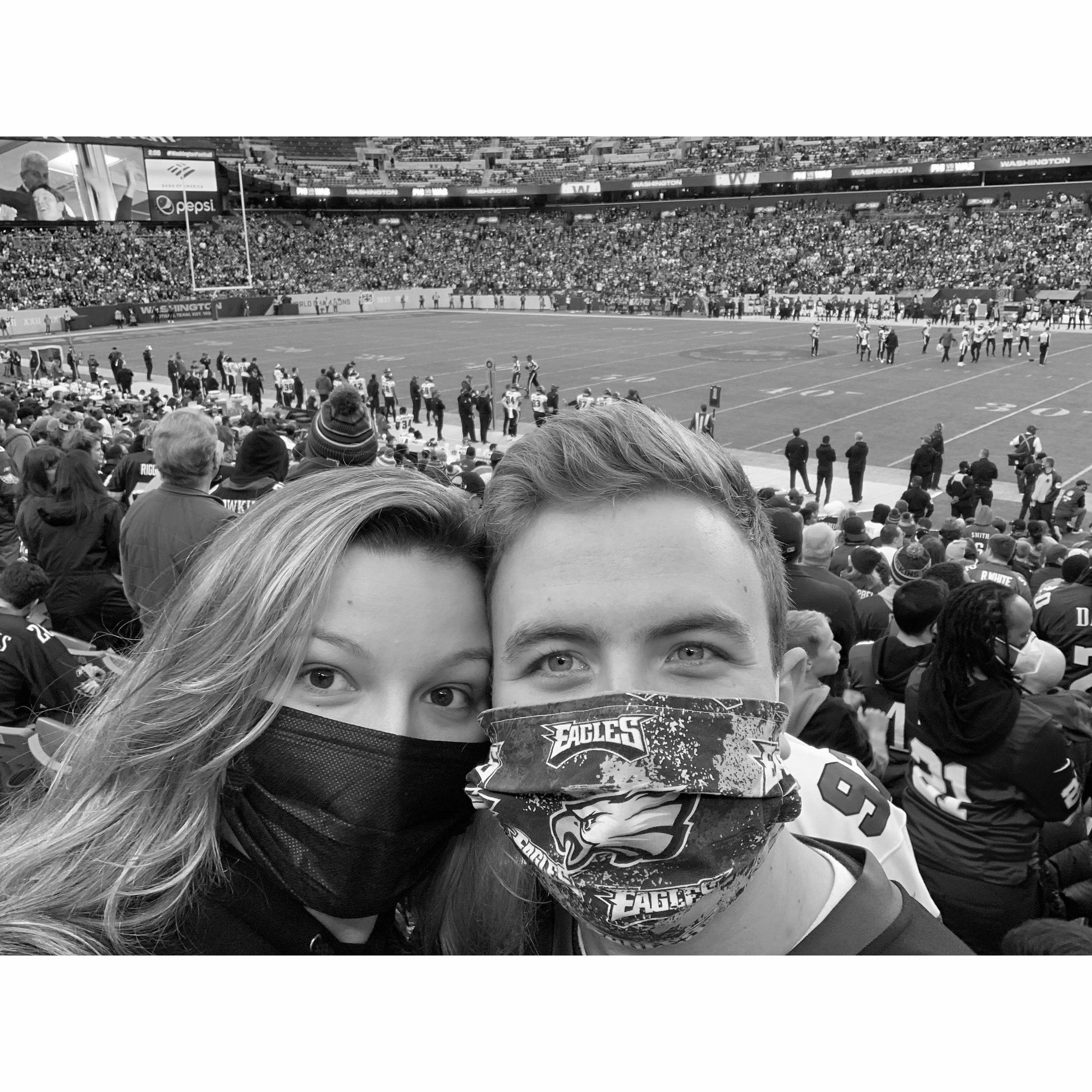 01/02/2022
Philadelphia Eagles v. Washington Football Team
Eagles Win: 20-16