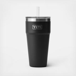 Rambler 26 oz. Stackable Cup with Straw Lid