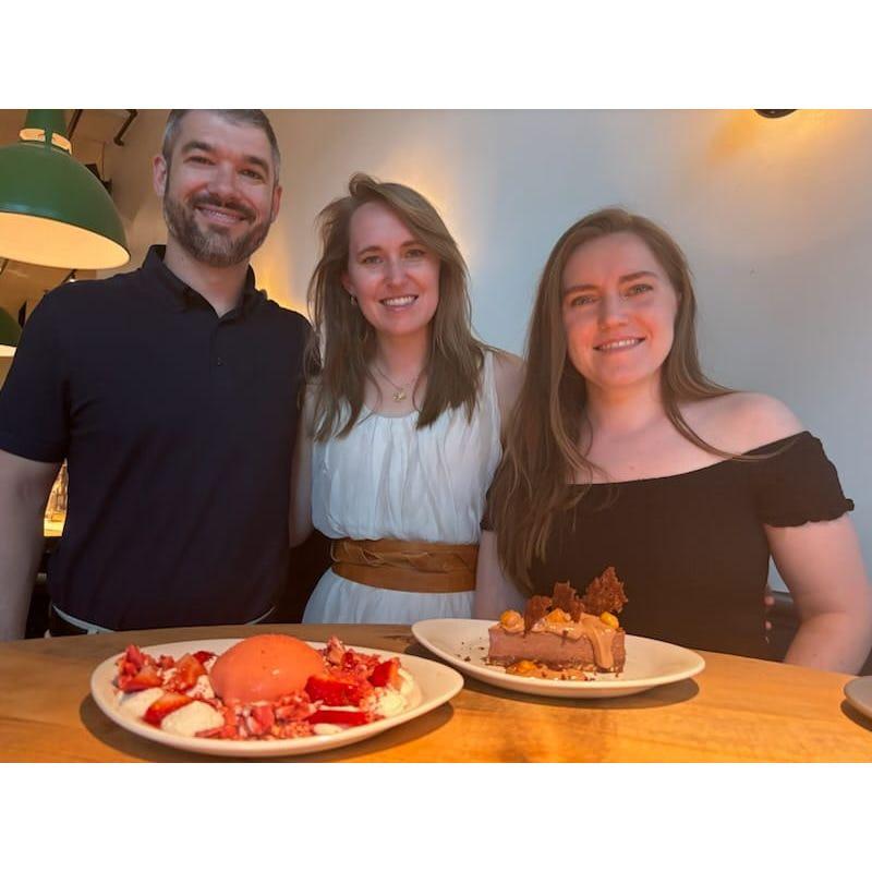 Jessica has been wonderful to us both by putting up with Mike coming over way too often. She is a wonderful cook, laughs at our pitiful attempts to beat her in cards, and joins in on the adventures!