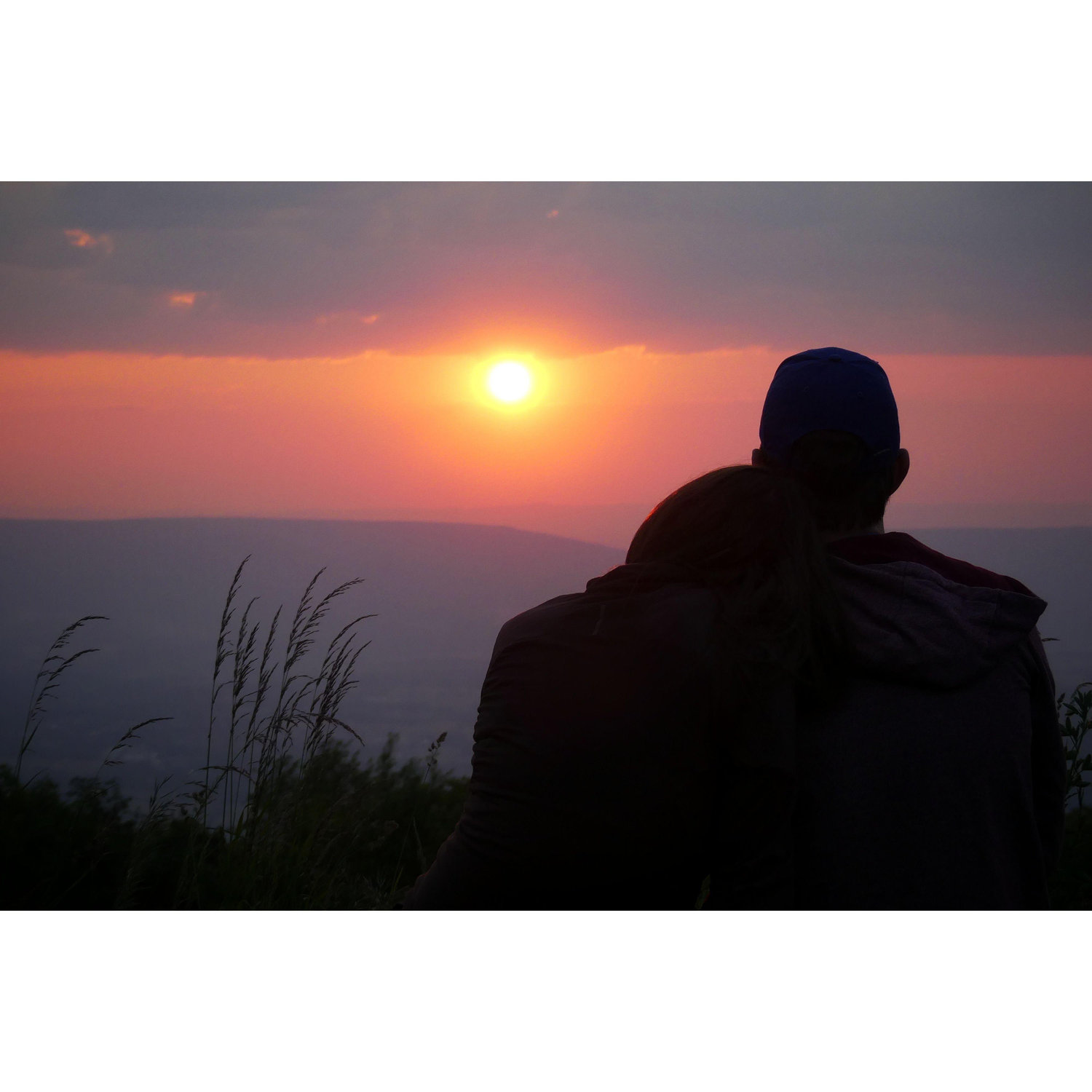 Sunset at Shenandoah National Park, June 2023