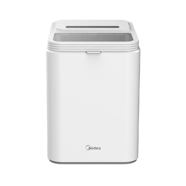 Midea Ice Maker Countertop, Bullet Ice, 26 lbs Daily Production, 2 Ice Sizes, White