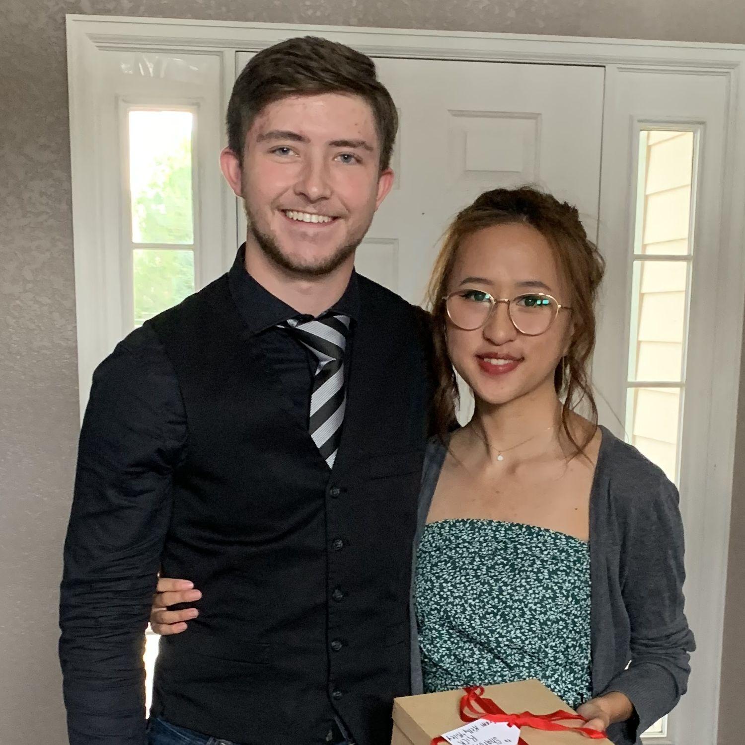 7/24/2020 - Us attending a wedding together!