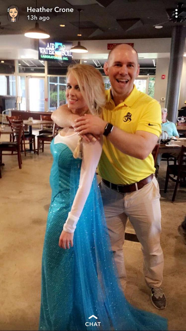 First Elsa gig at Josh’s fundraiser for first responders