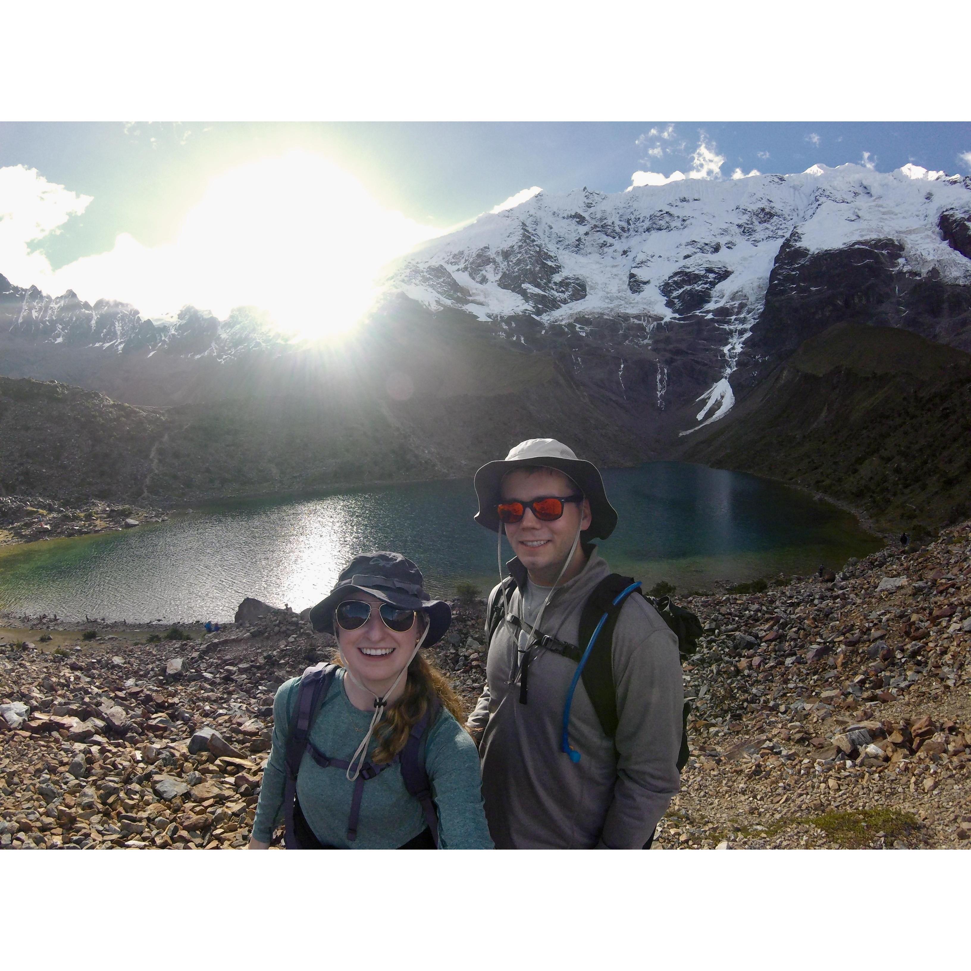 July 2017 - Soraypampa (Humantay Lake) 15,091 ft. ASL. The altitude made this 4,100 ft. ascent extremely difficult!