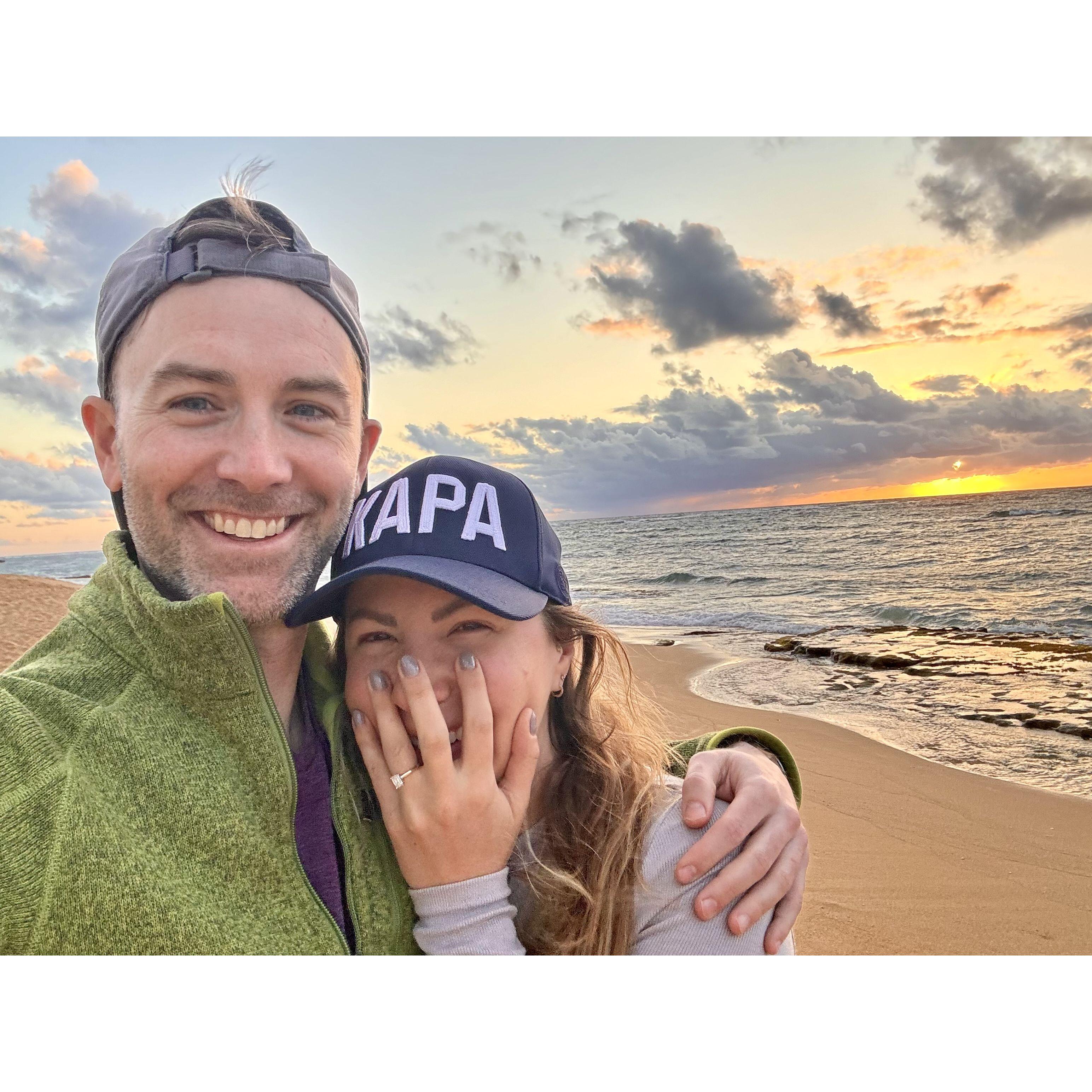 We're Engaged! 3/21/24 in Kauai, HI