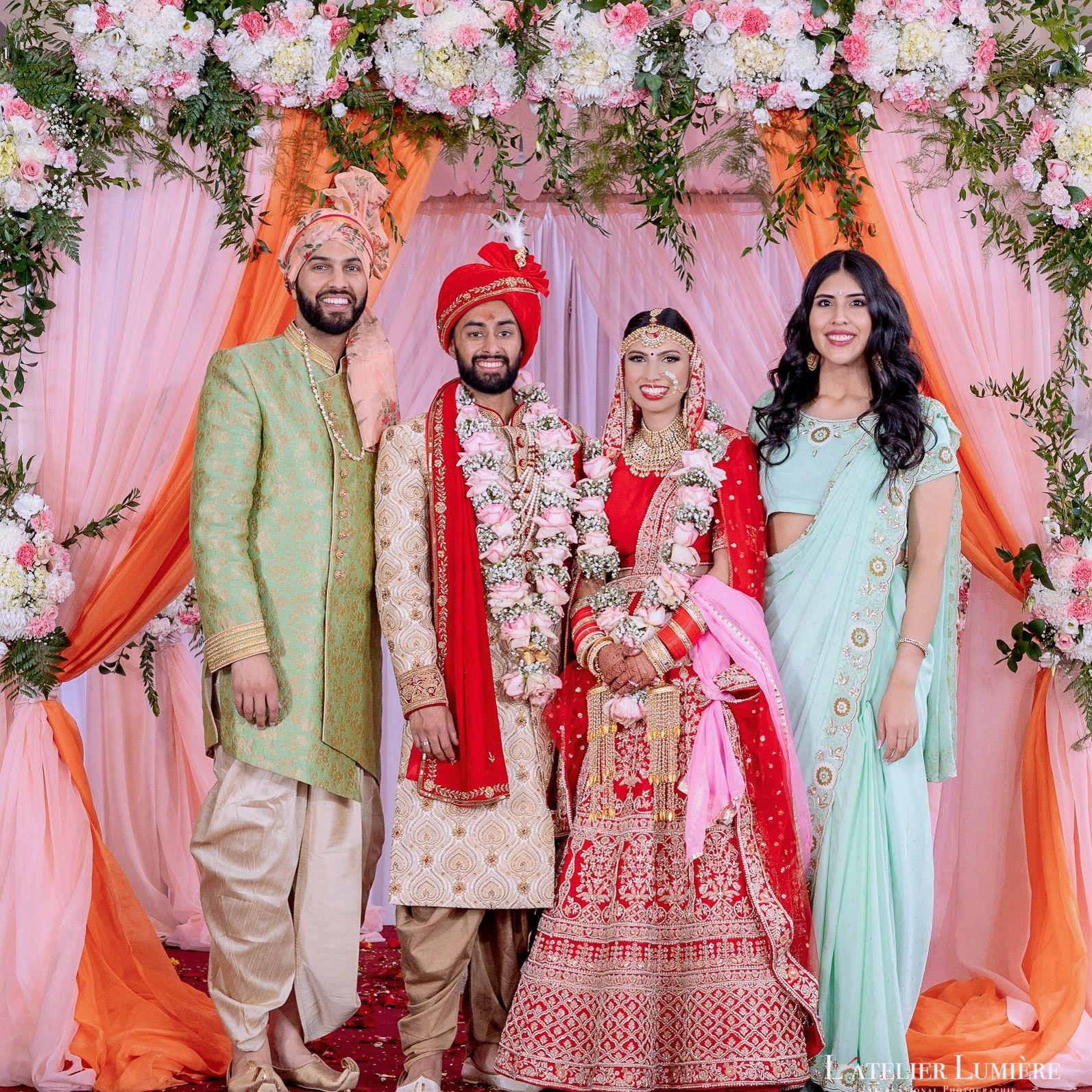 Our Maid of Honor and Best Man!