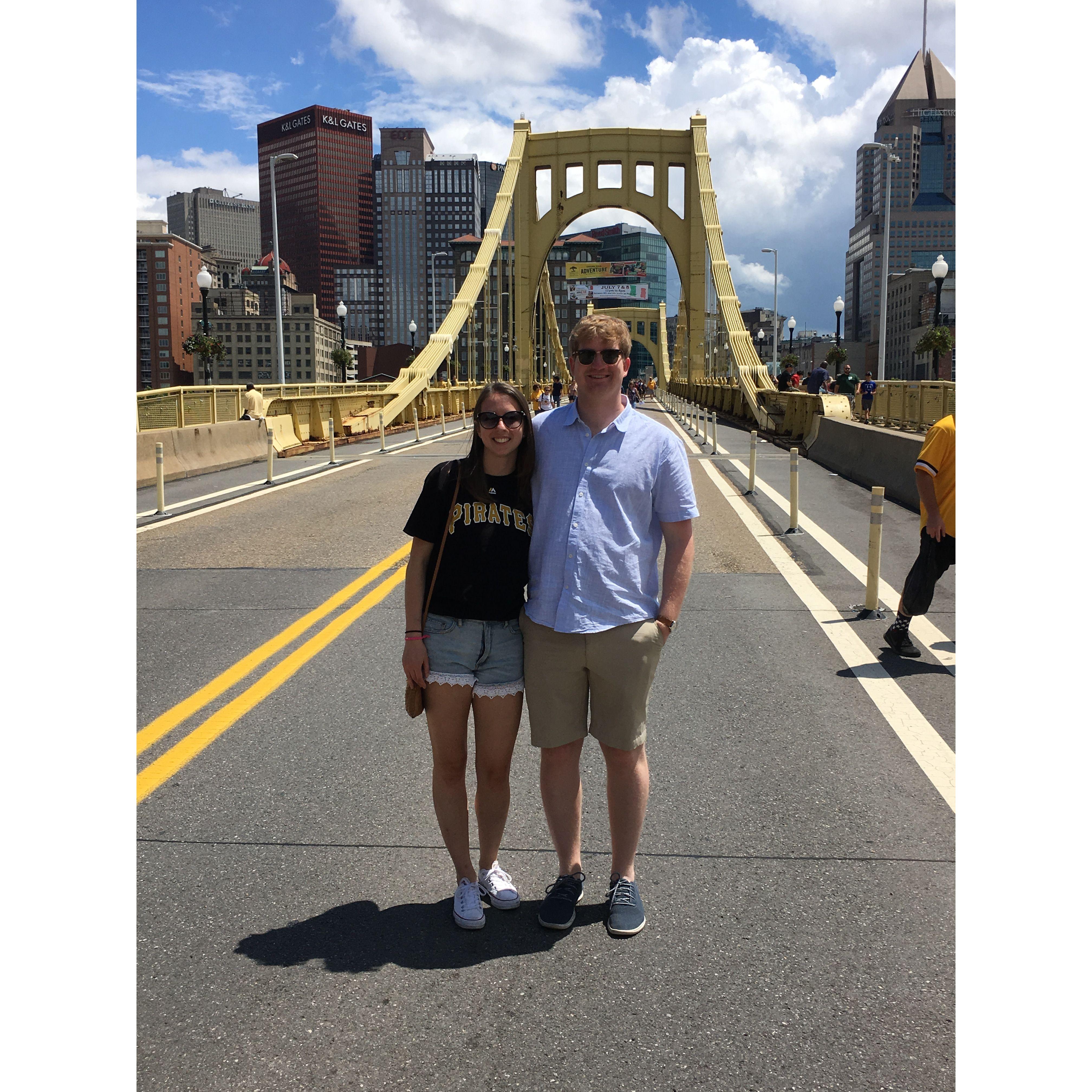 Visiting Kelsey's hometown: Pittsburgh, PA