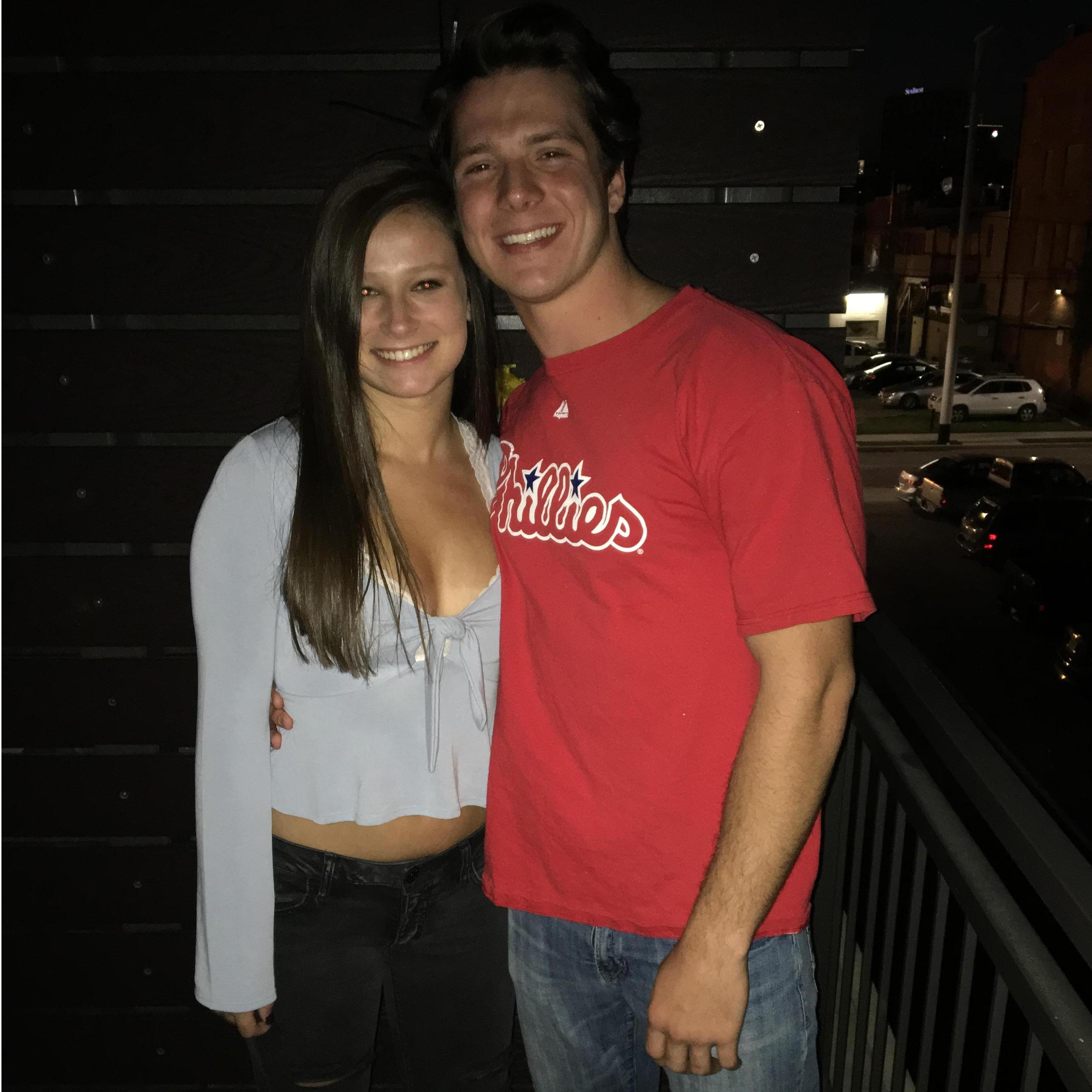 Our first picture together!