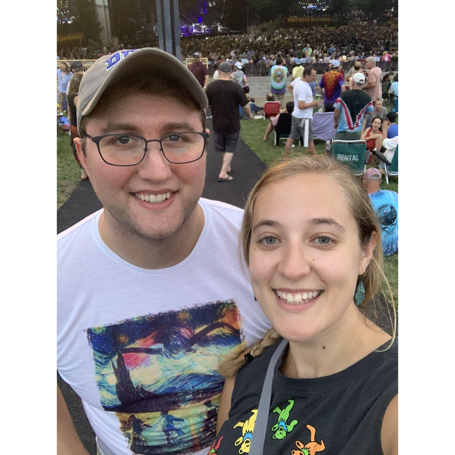 Going to see Jenn's favorite band (or what's left), Dead and Company. Josh got a peak into what would have happened if Jenn was born in a different decade.