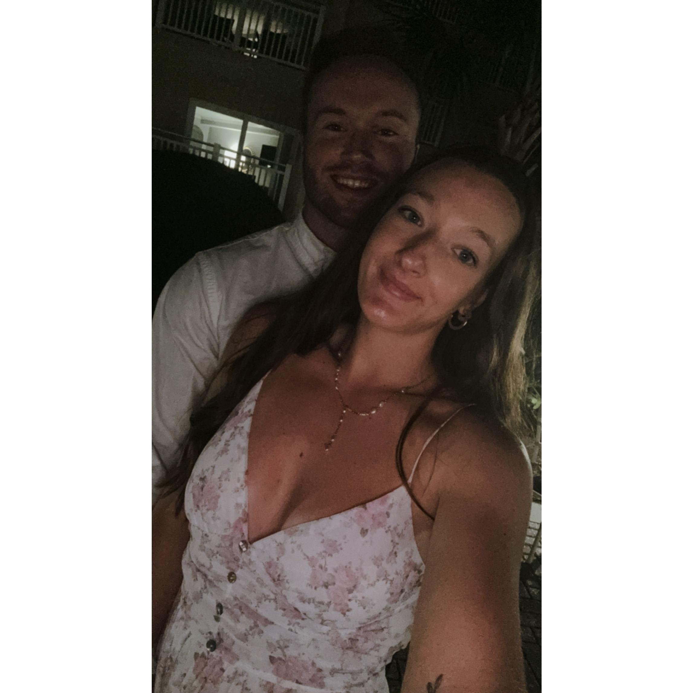 About 1 minute after this picture was taken, Matthew proposed! 
9/26/2024
